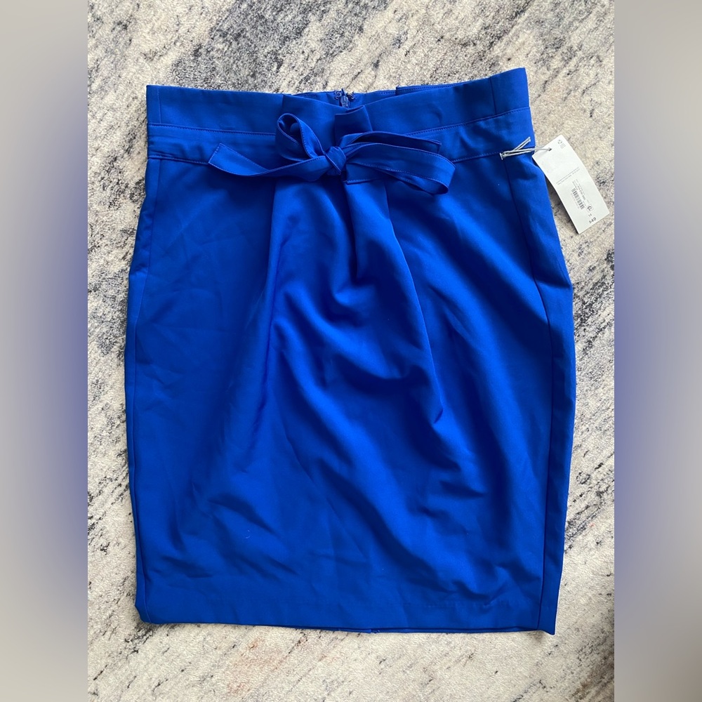 Liz Claiborne Vibrant Blue Pencil Skirt
